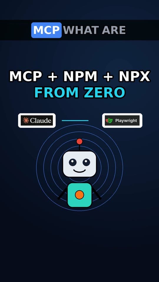 MCP, npm and npx from zero — Educational AI
